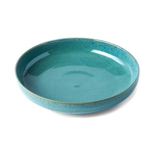 Tirkīzzils keramikas šķīvis MIJ Peacock, ø 20 cm