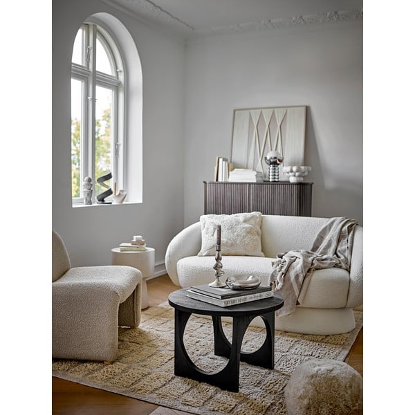 Sudraba krāsas galda lampa ar stikla abažūru (augstums 32 cm) Spike – Bloomingville-image-3