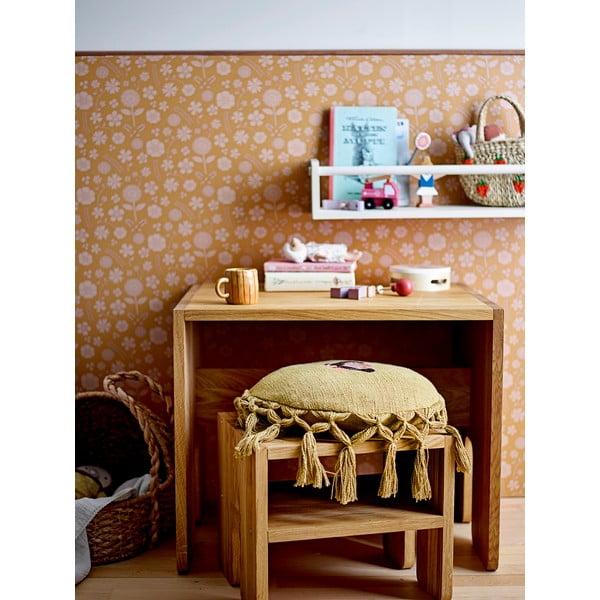 Bērnu ozolkoka galds 60x50 cm Bas – Bloomingville-image-1