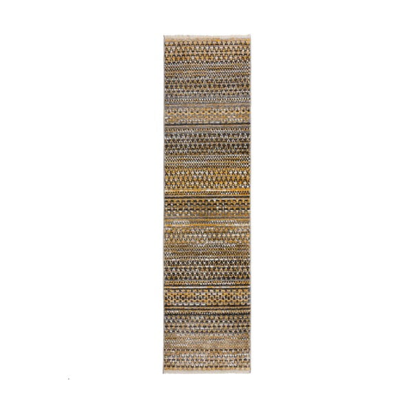 Sinepju dzeltens celiņa paklājs 60x230 cm Camino – Flair Rugs