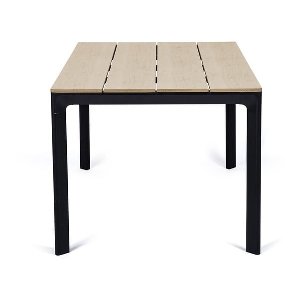 Melnu ēdamistabas krēslu Kai (4 gab.) un dabīga toņa galda Thor komplekts – Bonami Essentials-image-3