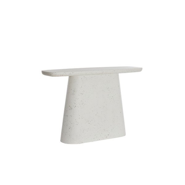 Balts konsoles galds 40x120 cm Hamura – Light & Living