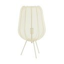 Krēmkrāsas galda lampa (augstums 60 cm) Plumeria – Light & Living