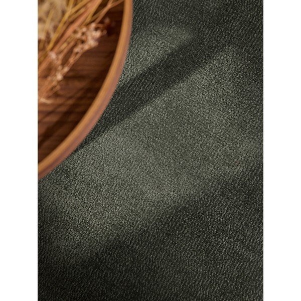 Tumši zaļš ar rokām darināts paklājs no vilnas maisījuma 125x200 cm Kari Organic – Villeroy&Boch-image-2