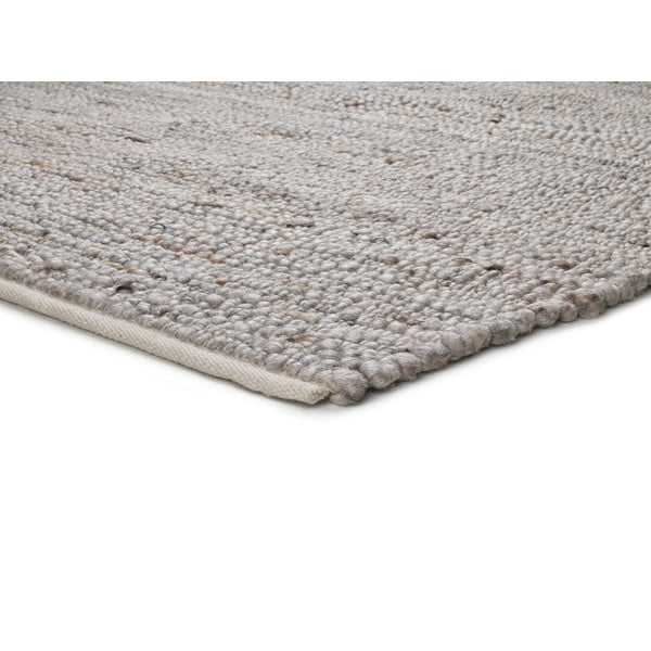 Gaiši bēšs paklājs no pārstrādātas plastmasas Universal Cinder, 60 x 110 cm-image-2