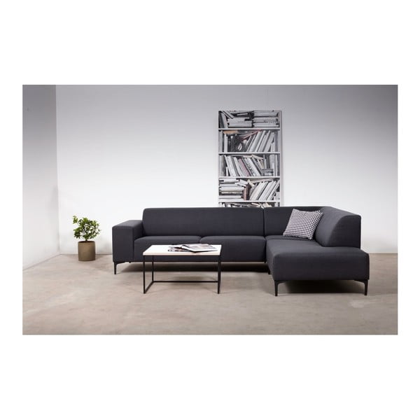 Antracīta pelēks stūra dīvāns (ar labo stūri) Diva – Scandic-image-1