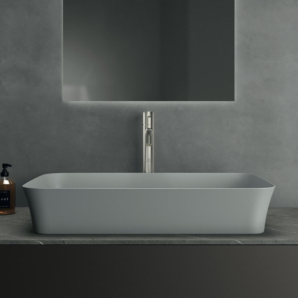 Gaiši pelēka keramikas izlietne 65x40 cm Ipalyss – Ideal Standard-image-4