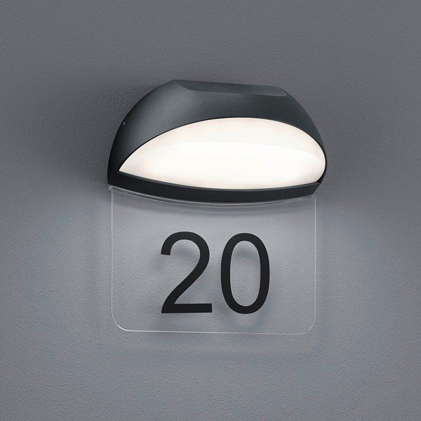 LED āra sienas lampa (augstums 18 cm) Muga – Trio-image-1