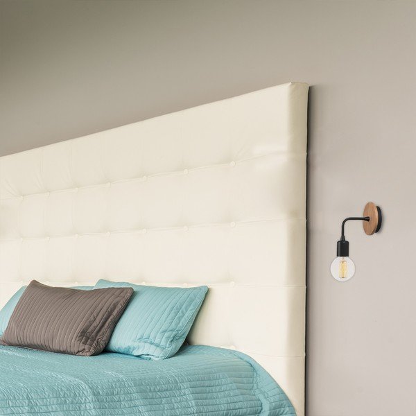 Melna sienas lampa Homemania Decor Simple Drop-image-1