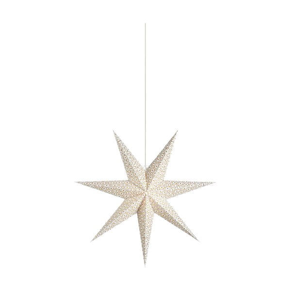 Balts gaismas dekors ar Ziemassvētku motīvu ø 45 cm Baroque – Markslöjd
