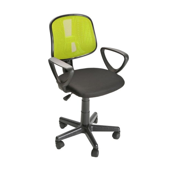 Zaļš biroja krēsls uz riteņiem Versa Office