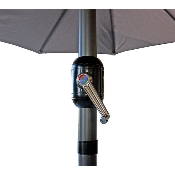 Gaiši brūns saulessargs 265x460 cm – Garden Pleasure-image-3