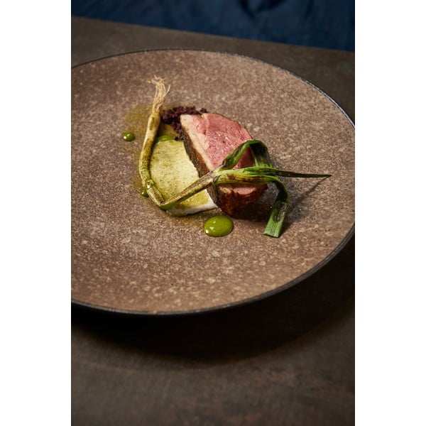 Bēšs keramikas šķīvis MIJ Earth, ø 29 cm-image-2