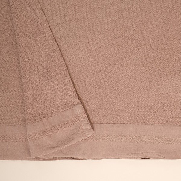 Bēšs kokvilnas pārklājs divguļamai gultai 160x220 cm Hasir – Mijolnir-image-2