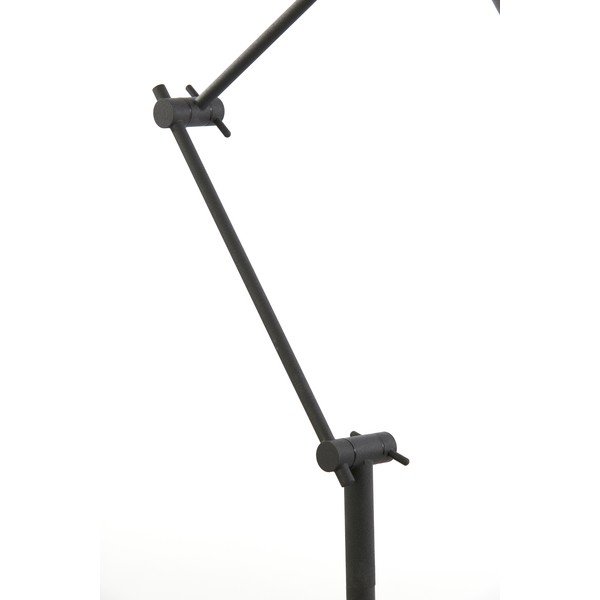 Melna stāvlampa ar regulējamu spilgtumu (augstums 150 cm) Rijeka – Light & Living-image-3