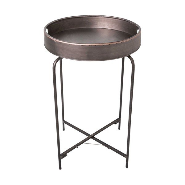 Metāla izvelkamais galds Antic Line Fer, 72 cm
