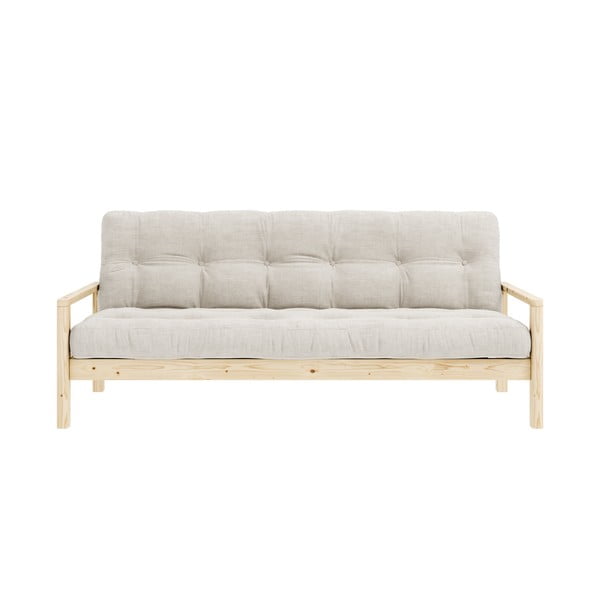 Balts salokāms dīvāns 205 cm Knob – Karup Design