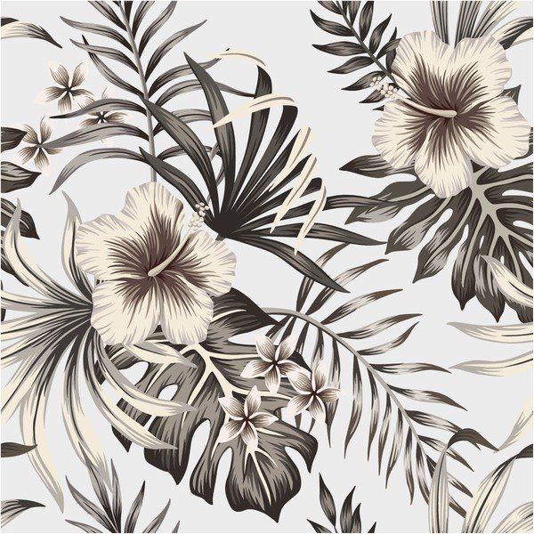 Dekoratīva sienas uzlīme Ambiance Flowers, 60 x 60 cm-image-2