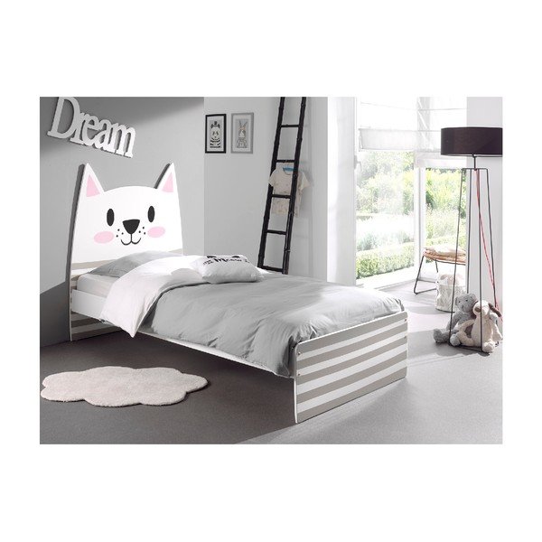 Bērnu gulta Vipack Cat, 90 x 200 cm-image-1