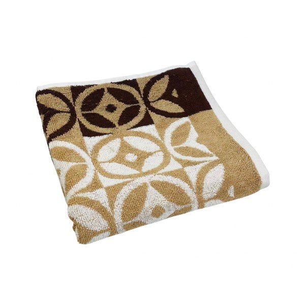 Brūns kokvilnas dvielis 70x140 cm Compass – JAHU collections