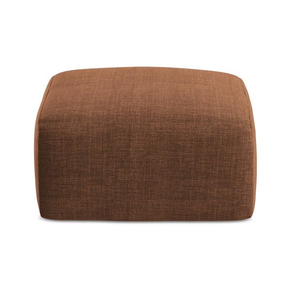 Terakotas oranžs kāju soliņš Leila – Makamii