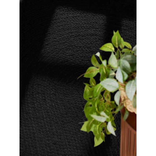 Melns divpusējs/ar rokām darināts džutas paklājs 160x230 cm Braided – Hanse Home-image-3