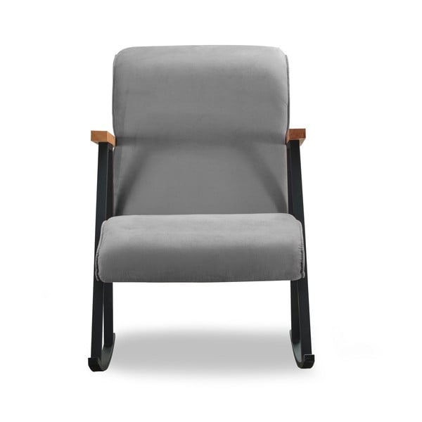 Pelēks atpūtas krēsls Yoka – Artie-image-2