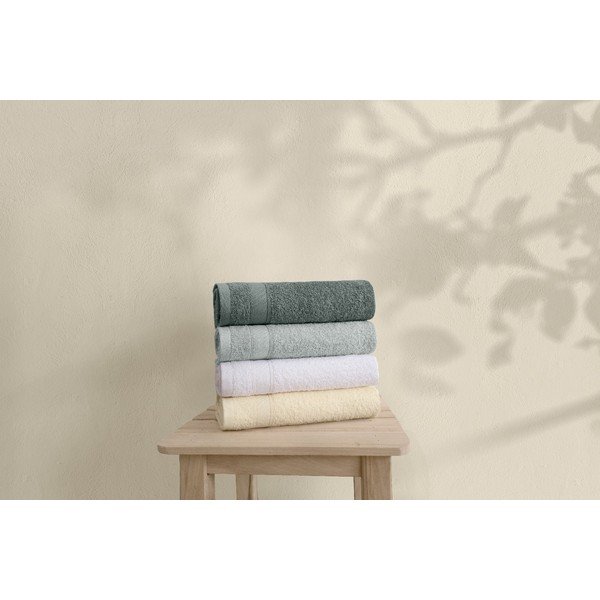 Frotē kokvilnas dvieļi (4 gab.) 50x90 cm – Foutastic-image-1