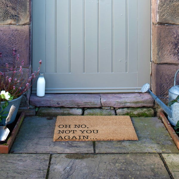 Kokosšķiedras kājslauķis 40x60 cm Oh No Not You Again – Artsy Doormats-image-3