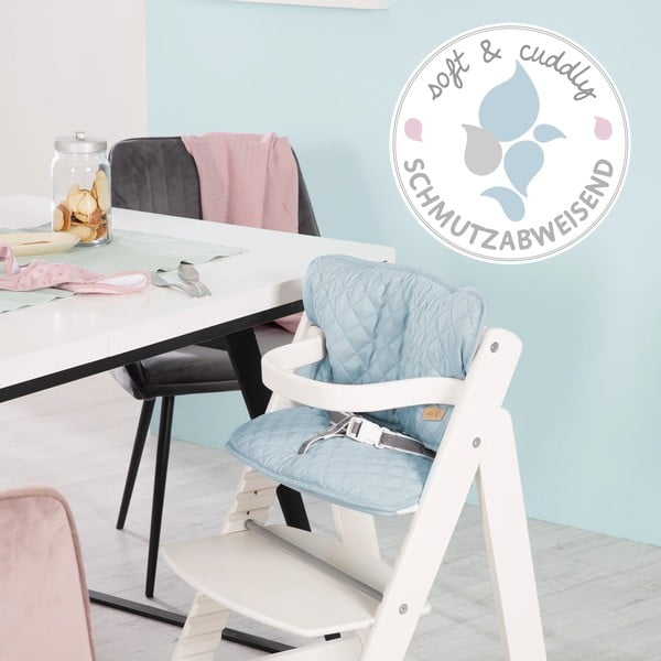 Zils bērnu pusdienu krēsliņa spilvens Roba style – Roba-image-1