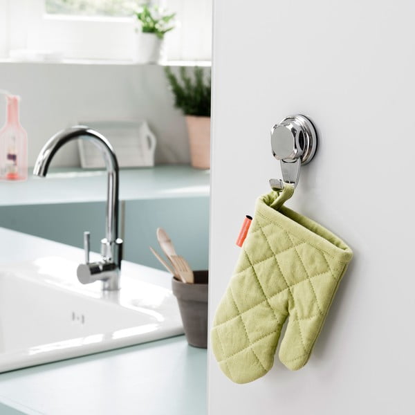 Sudraba krāsas plastmasas āķi (4 gab.) ar uzstādīšanu bez urbšanas Bestlock – Compactor-image-1