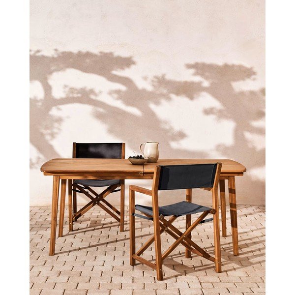 Dārza ēdamgalds 90x180 cm Thianna – Kave Home-image-1
