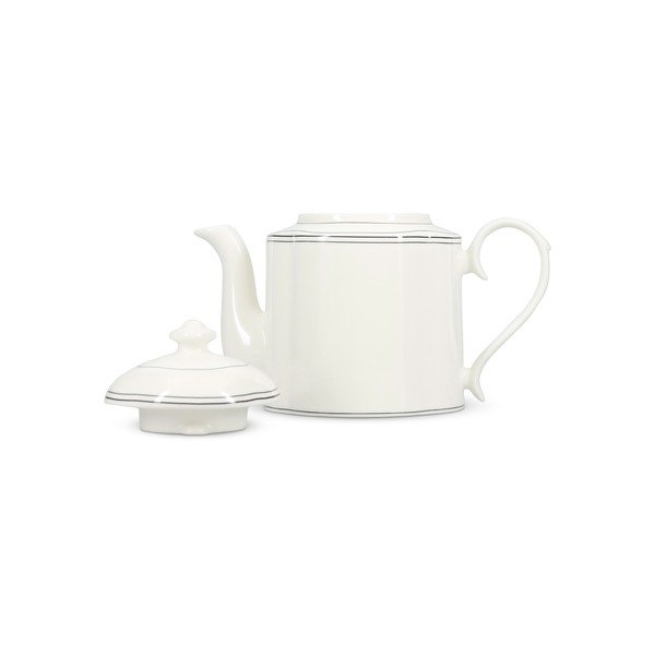 Balta tējkanna no sintētiskā kaula porcelāna 1,3 l Odette – S|P Collection-image-3