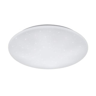 Balts apaļš LED griestu gaismeklis Trio Kato, diametrs 60 cm