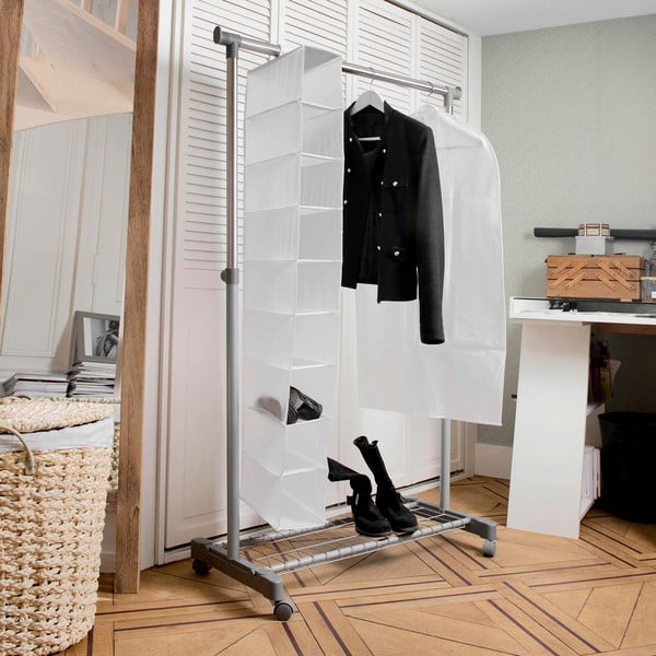 Balts apģērbu maiss Compactor Milky-image-4