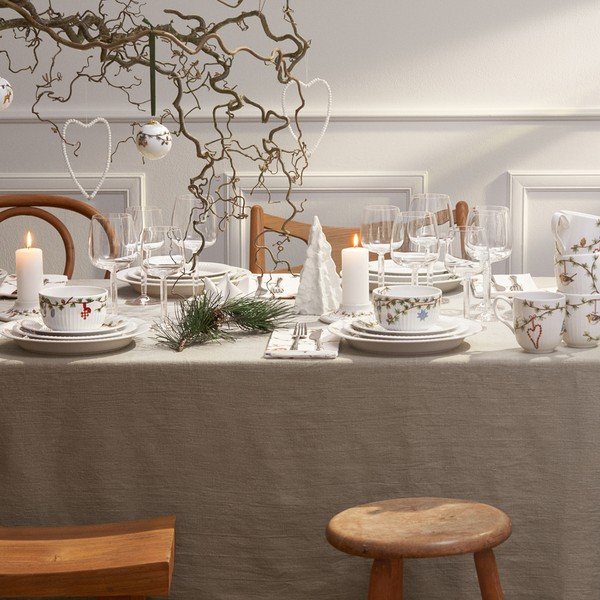 Tekstila salvetes (4 gab.) Hammershøi – Kähler Design-image-3