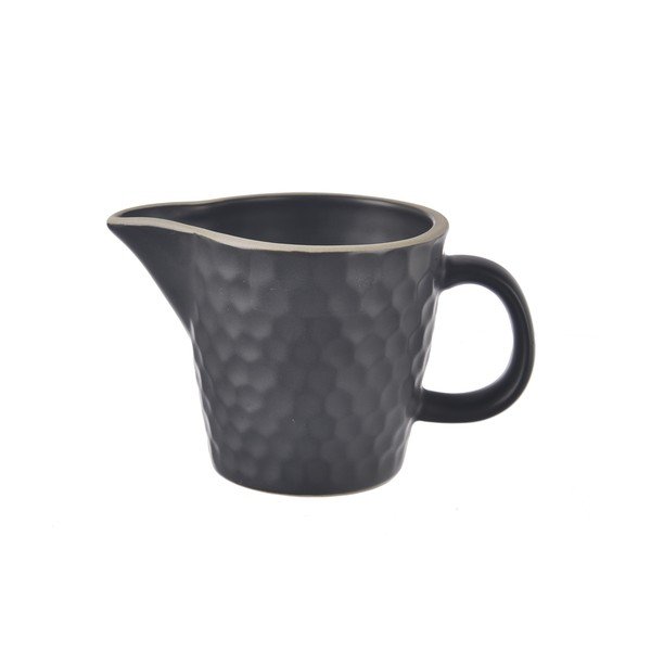 Melna keramikas piena krūze 100 ml Tea Time – Orion