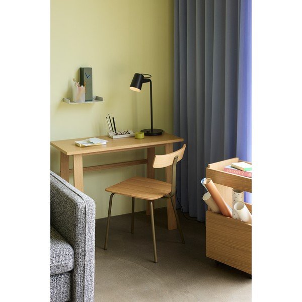 Gaiši pelēks metāla sienas plaukts 30 cm Sheets – Hübsch-image-2
