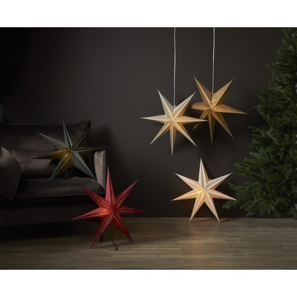 Ziemassvētku gaismas dekors zelta krāsā ø 60 cm Point – Star Trading-image-4