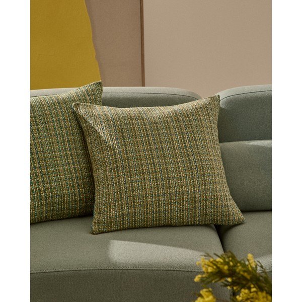 Kokvilnas spilvendrāna 50x50 cm Nivara – Kave Home-image-1