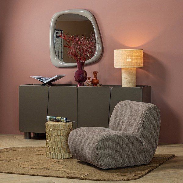 Keramikas apaļš sānu galdiņš ø 35 cm Axu – WOOOD-image-2