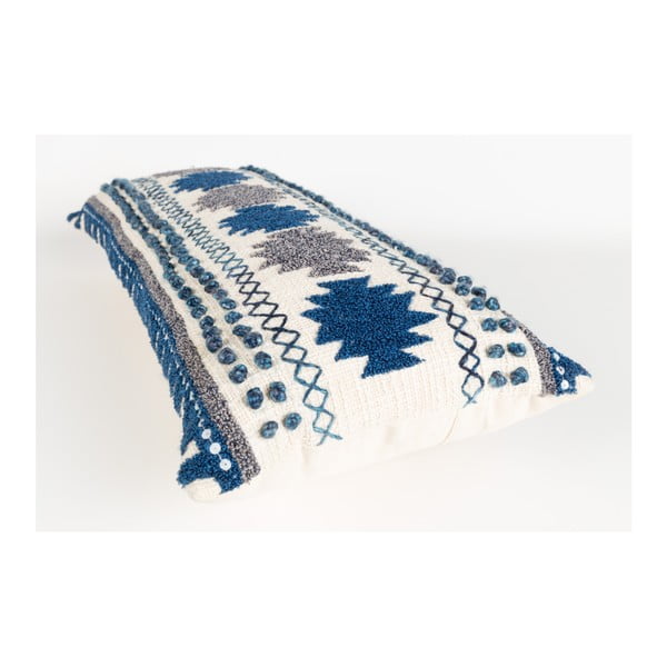 Zils spilvens ar Zuiver Sala pildījumu, 65 x 30 cm-image-2