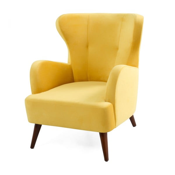 Dzeltens atpūtas krēsls Balcab Home Jane-image-1