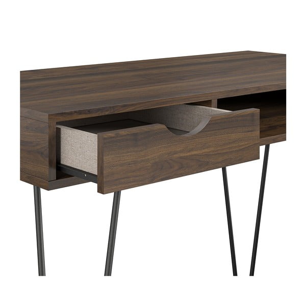 Darba galds ar riekstkoka imitāciju 49x104 cm Concord – Novogratz-image-4