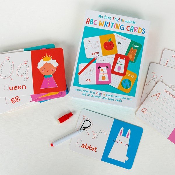 Radošais komplekts ABC Learning Cards – Rex London-image-1