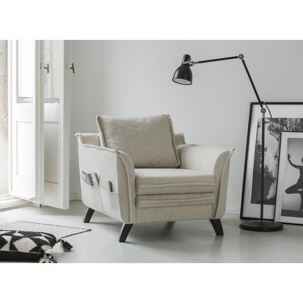 Bēšs atpūtas krēsls Miuform Charming Charlie-image-2