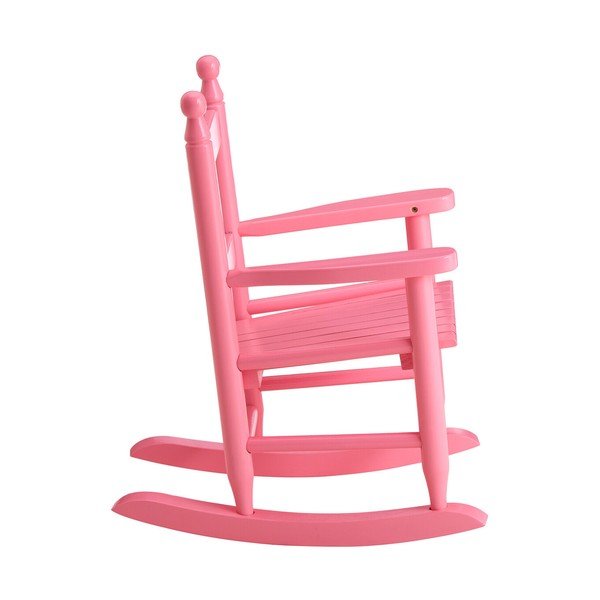 Rozā papeles masīvkoka bērnu krēsls – Premier Housewares-image-4