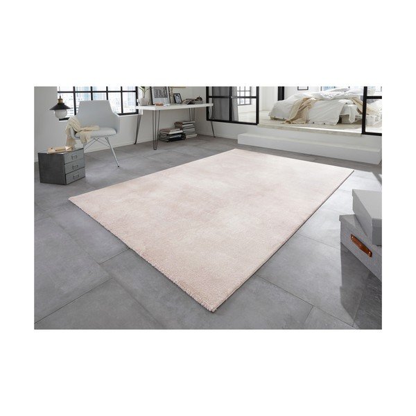 Krēmkrāsas un rozā paklājs Elle Decoration Euphoria Matoury, 200 x 290 cm-image-4