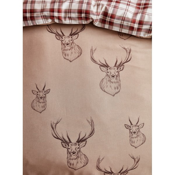 Bēša gultas veļa Catherine Lansfield Stag, 135 x 200 cm-image-4