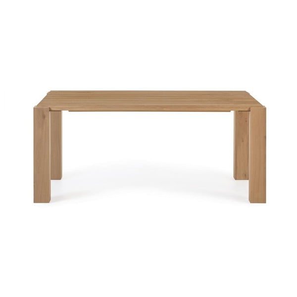 Ēdamgalds ar ozolkoka imitāciju 90x160 cm Deyanira – Kave Home-image-3